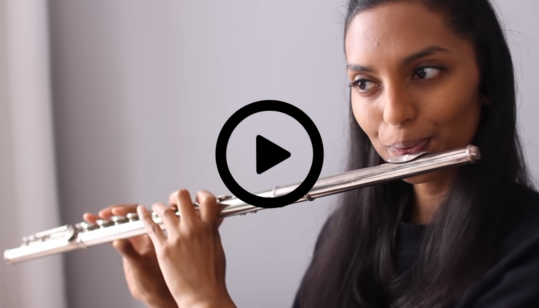 Just me, my flute, and a little Havana vibe.