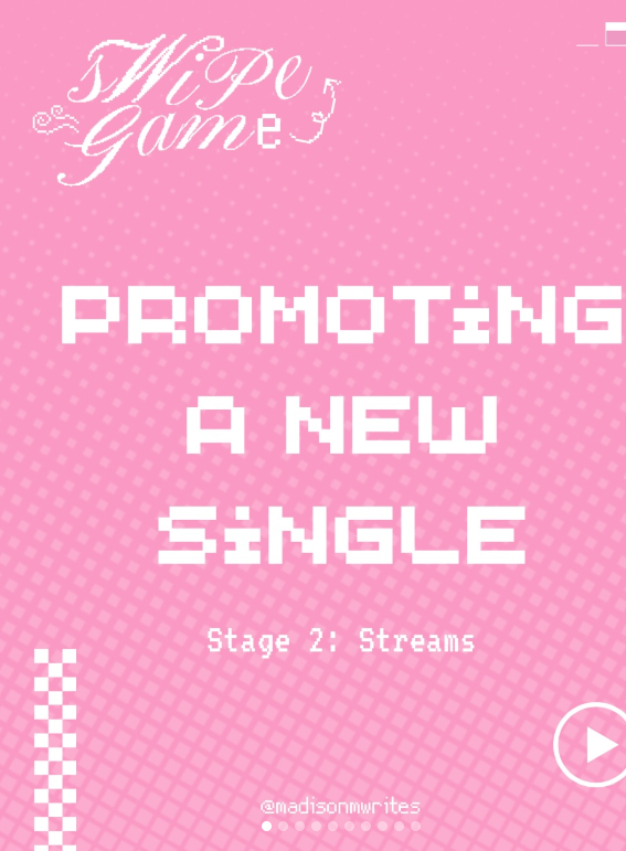 PROMOTING A NEW SINGLE!